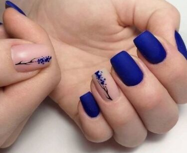 Nail Art Bleu Photos Et Inspirations Pour Vos Ongles