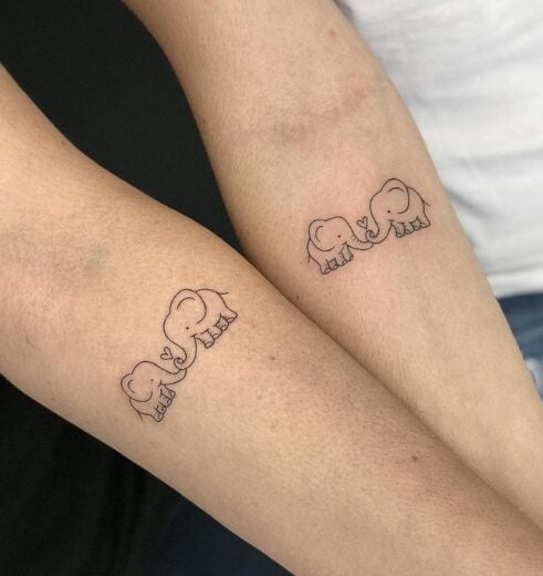 Tatouage à faire entre sœur les 100 plus beaux modèles