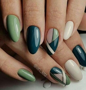nail Art Vert Design