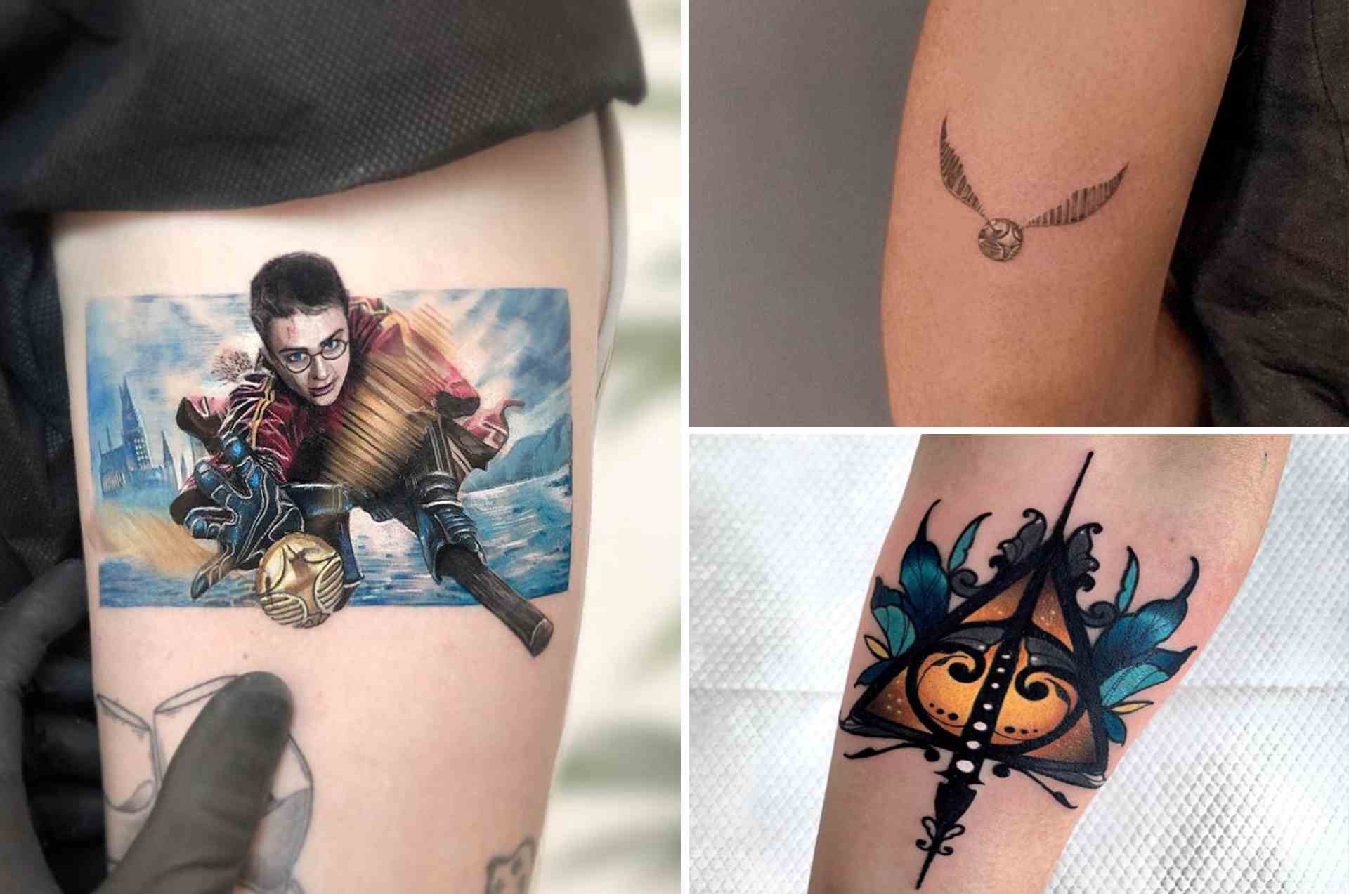 Top 20+ tatouages Harry Potter, les meilleurs tatouages