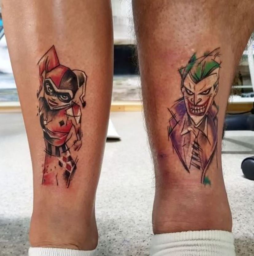Tatouage Joker Et Harley Quinn 