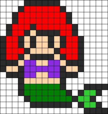 Pixel Art Ariel Facile 