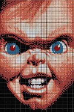 Pixel Art Chucky 