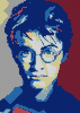 Pixel Art Harry Potter 