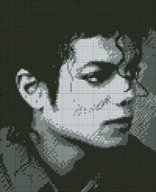 Pixel Art Michael Jackson 