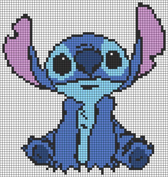 Pixel Art Stitch Assis 