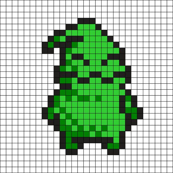 Pixel Art Oogie Boogie 