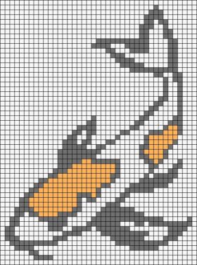 Pixel Art Poisson Chat Facile