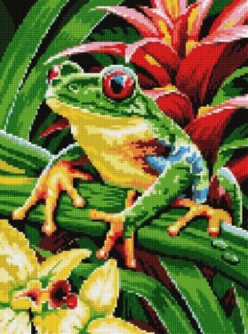 Pixel Art Crapaud Et Jungle 