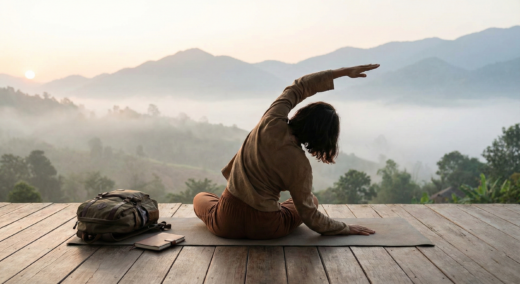 Voyage bien être retraite Yoga