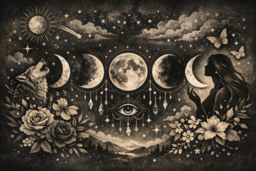 Tatouage lune