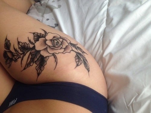 Tatouage motif Rose